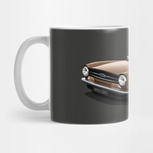 Triumph TR6 in brown Mug